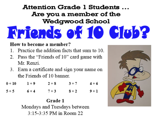 Friends of 10